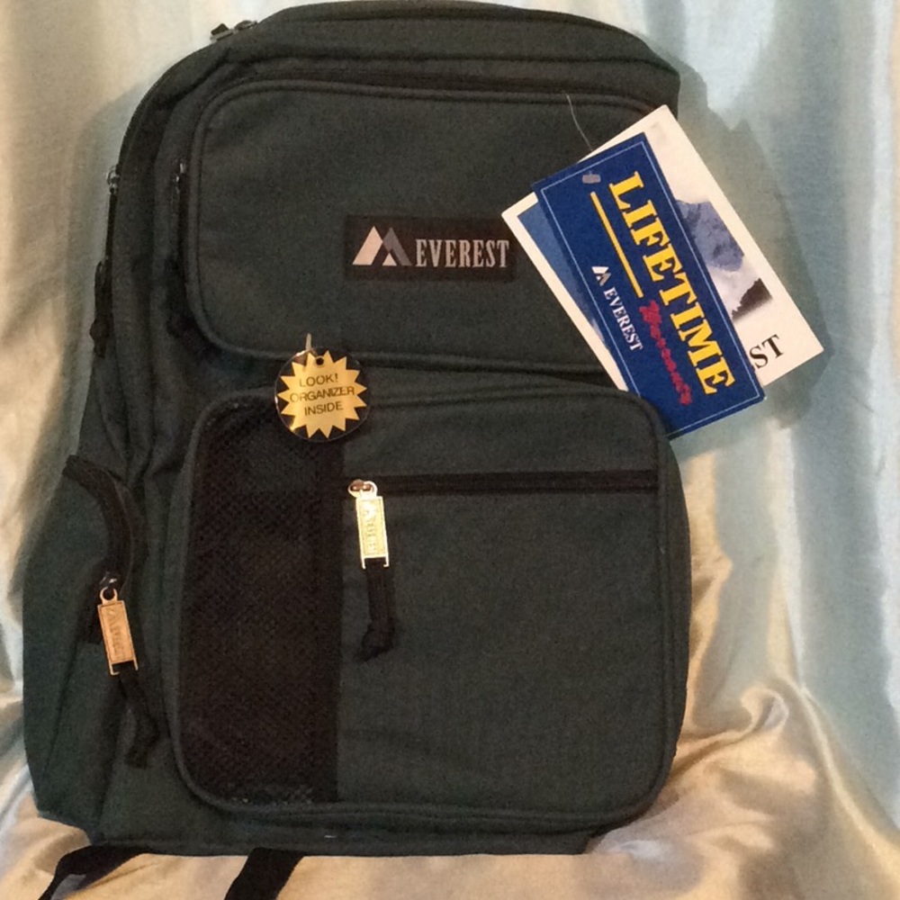 Everest Organizer Day Pack, Durable polyester NWT
